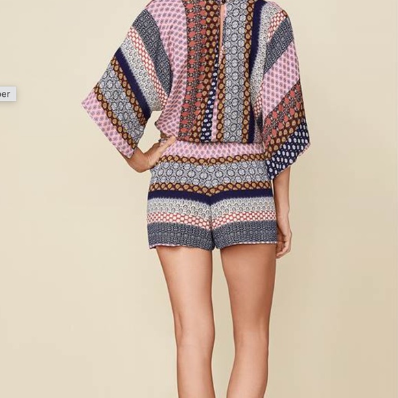 Venus Mixed Print Romper - Size S - Picture 2 of 6